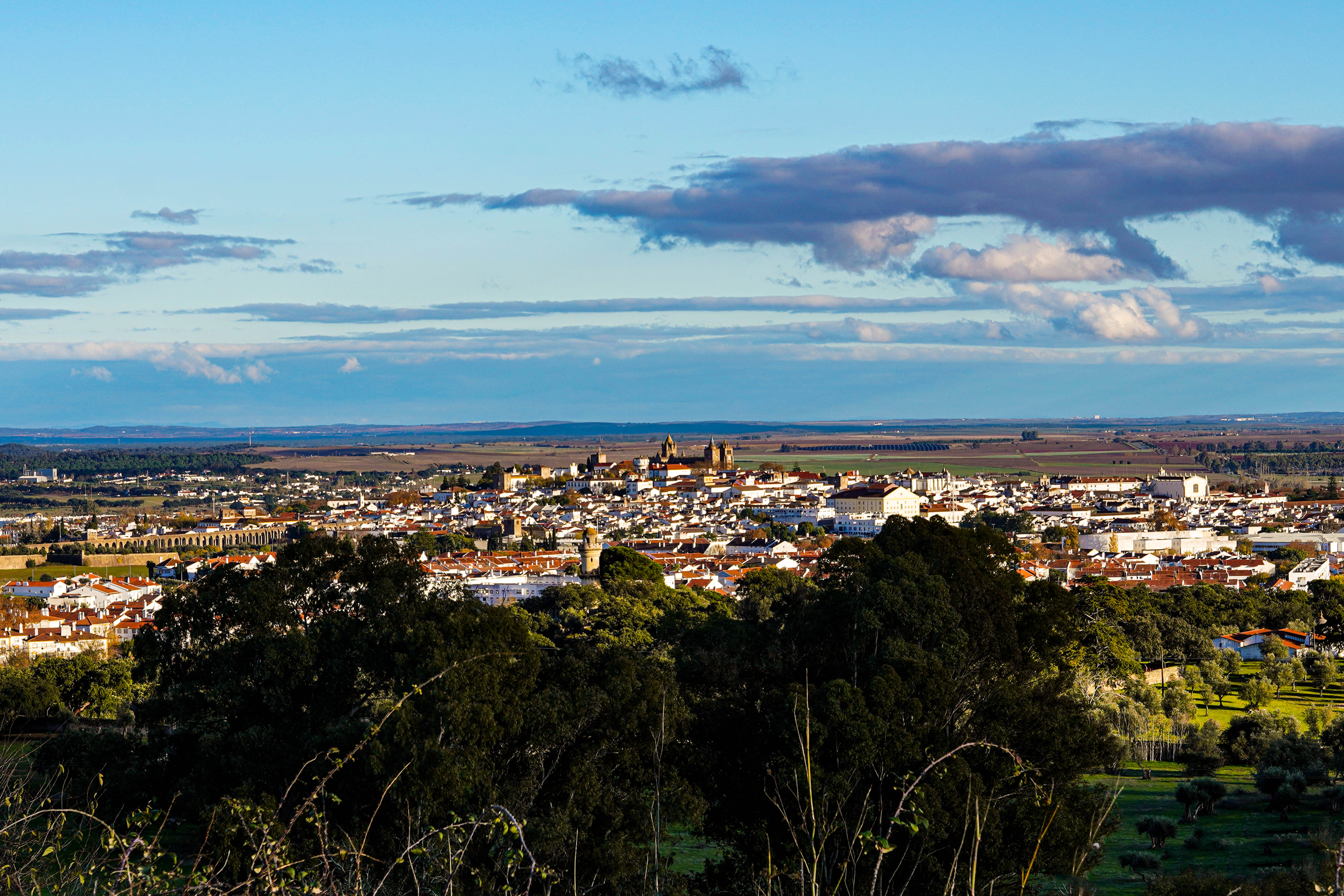 Vista de Évora, cidade património mundial