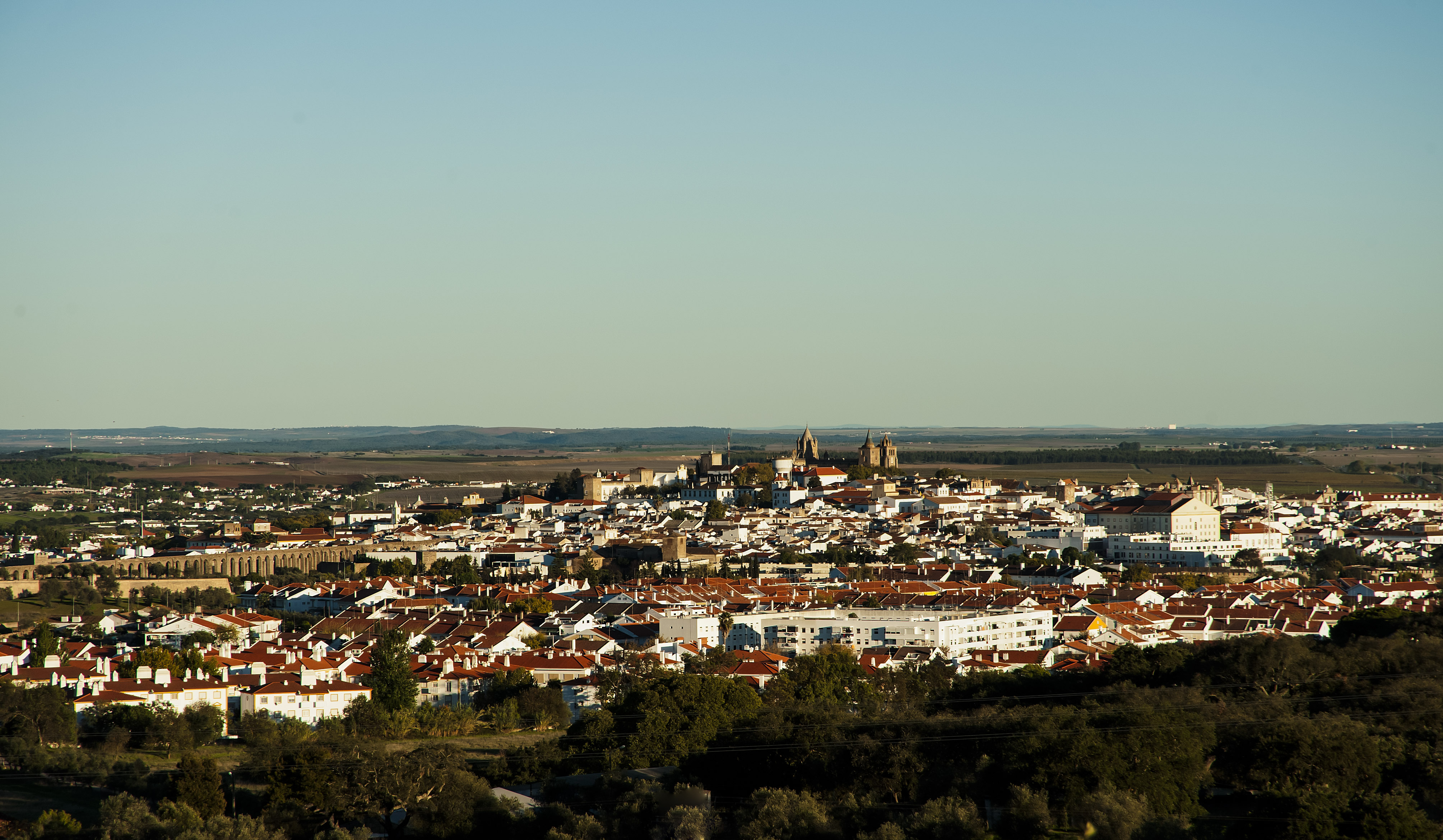 Vista de Évora, cidade património mundial